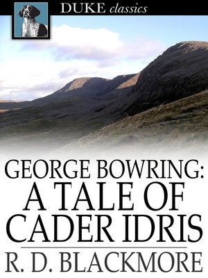 cover image of George Bowring: A Tale of Cader Idris